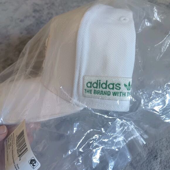 ADIDAS Originals A-Frame Men’s Snapback Hat Cap - Off White/Red/White IR1100 NEW - Picture 6 of 10